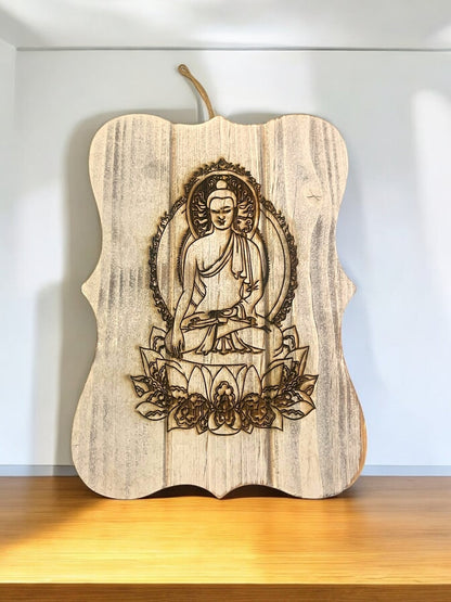 Engraved Wooden Hanging Plaque (4x6) - JoyfulBliss Co.