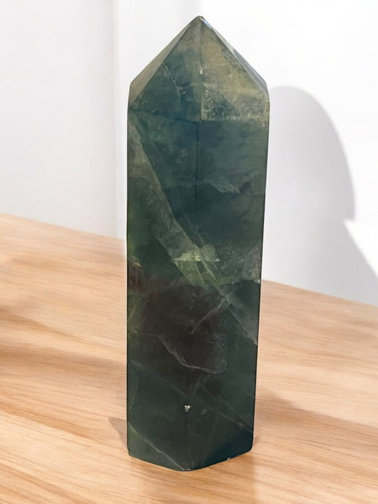 Fluorite Tower – 4 Inches - JoyfulBliss Co.