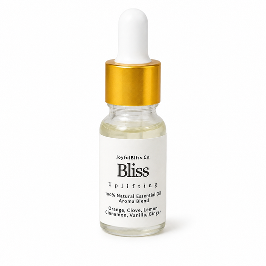 Bliss Uplifting Essential Oil Blend on white background