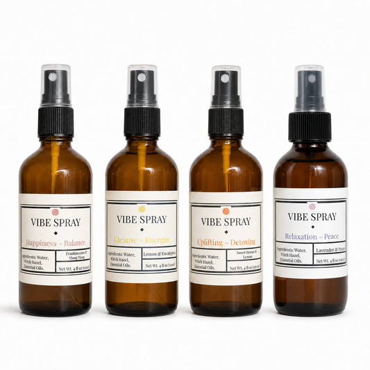 Complete JoyfulBliss Vibe Spray Collection set of four