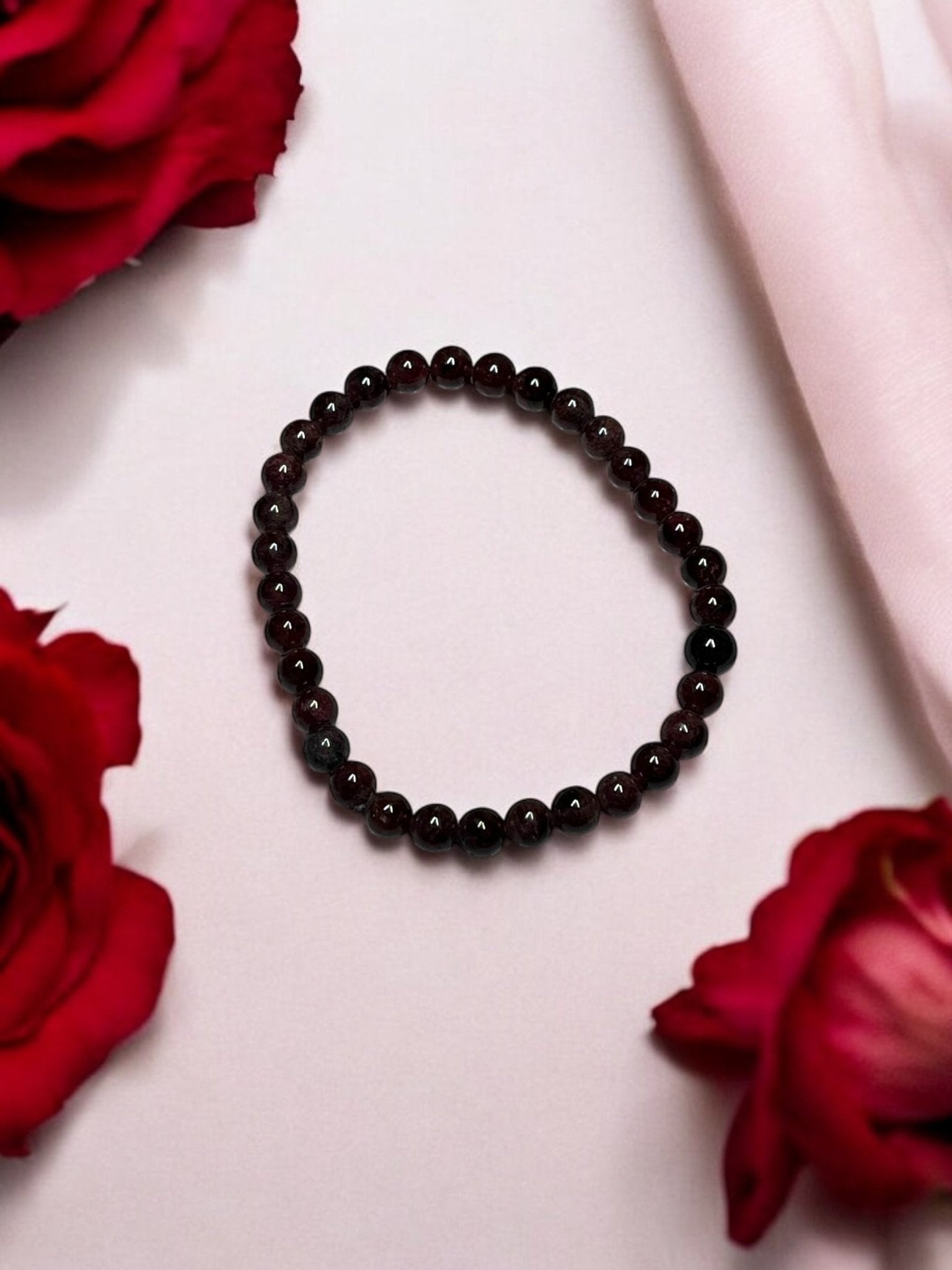 Natural Gemstone Bead Bracelets – Energy, Balance, Protection (Multiple Sizes & Stones Available) - JoyfulBliss Co.