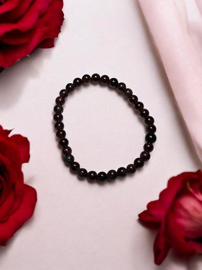 Natural Gemstone Bead Bracelets – Energy, Balance, Protection (Multiple Sizes & Stones Available) - JoyfulBliss Co.