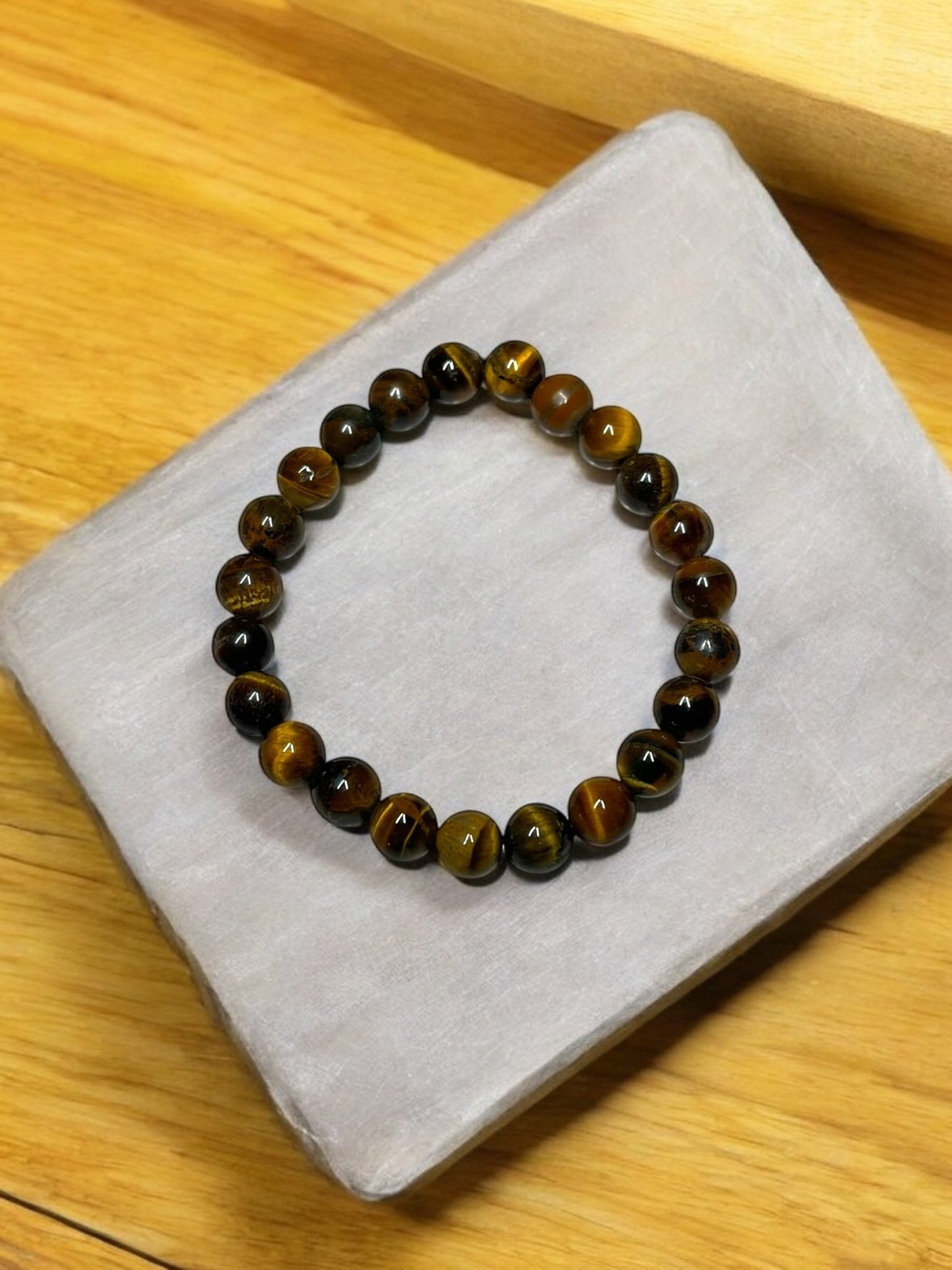Natural Gemstone Bead Bracelets – Energy, Balance, Protection (Multiple Sizes & Stones Available) - JoyfulBliss Co.