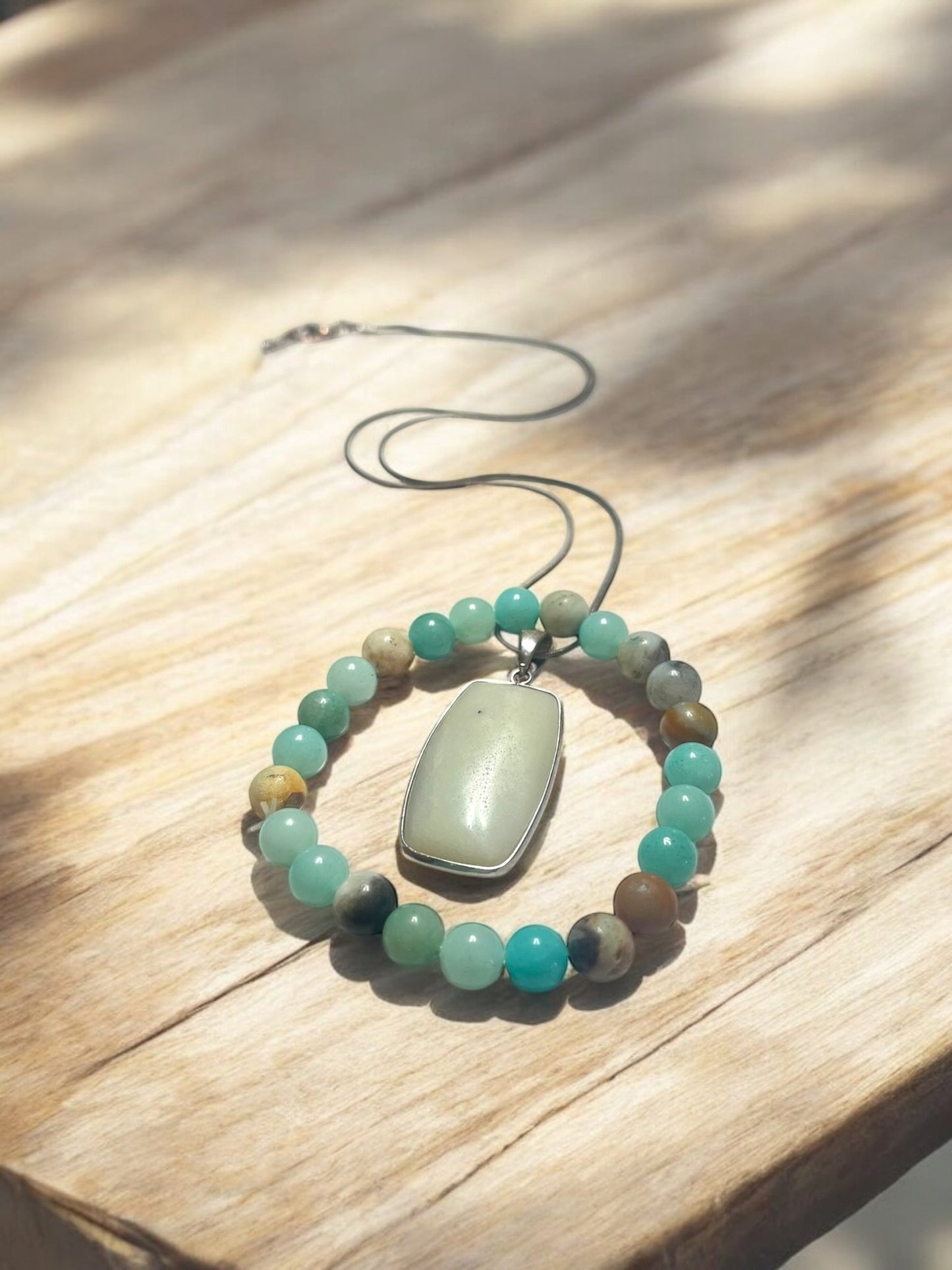 One-of-a-Kind Gemstone Pendant & Bracelet Sets – Unique Variations Available - JoyfulBliss Co.