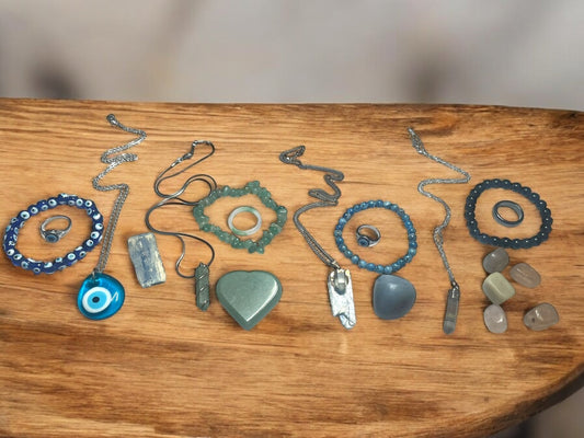 One-of-a-Kind Gemstone Protection & Energy Sets – Unique Variations Available - JoyfulBliss Co.
