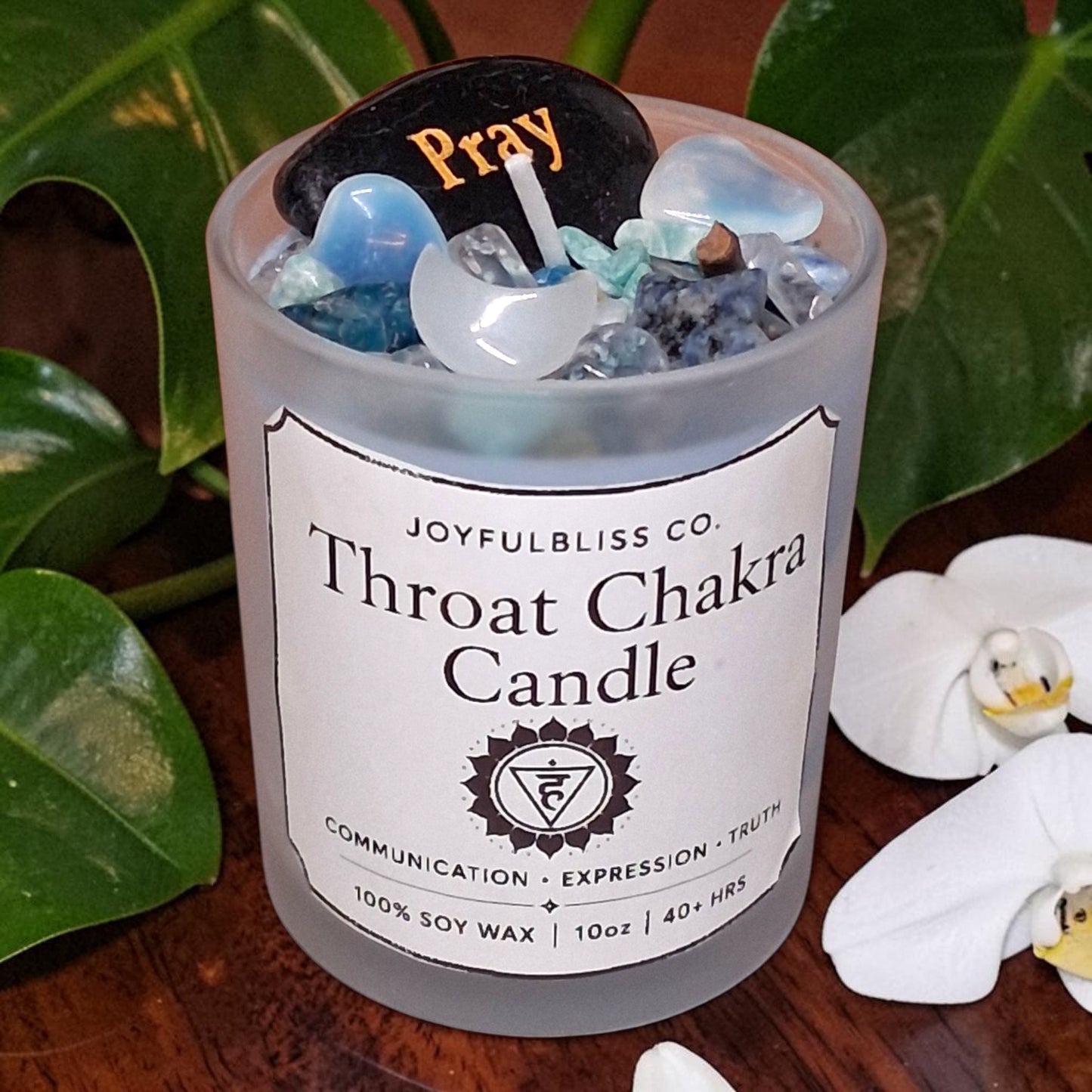 7 Chakra Candle Collection Set | Crystal Infused Soy Wax Meditation Candles | Spiritual Healing & Energy Balance Gift Set