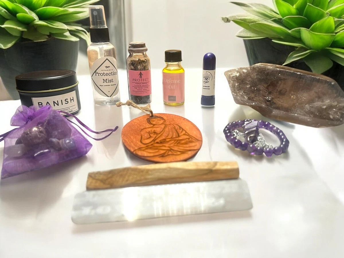 Protection & Deflection Ritual Box – Shield Your Energy + Banish Negativity