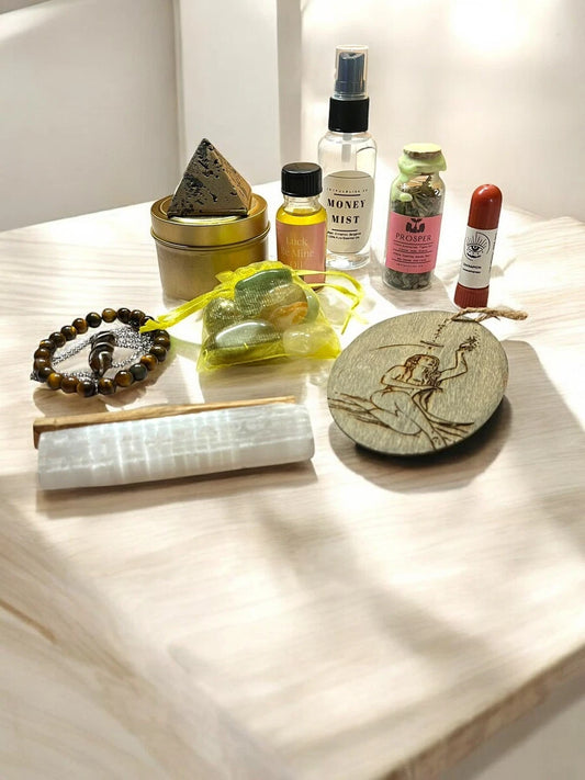 Prosperity & Abundance Ritual Box – Manifest Wealth, Luck, Success - JoyfulBliss Co.