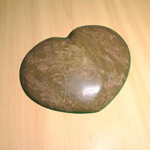 Green Opal Heart – 4" Polished Crystal Carving for Healing & Love Energy