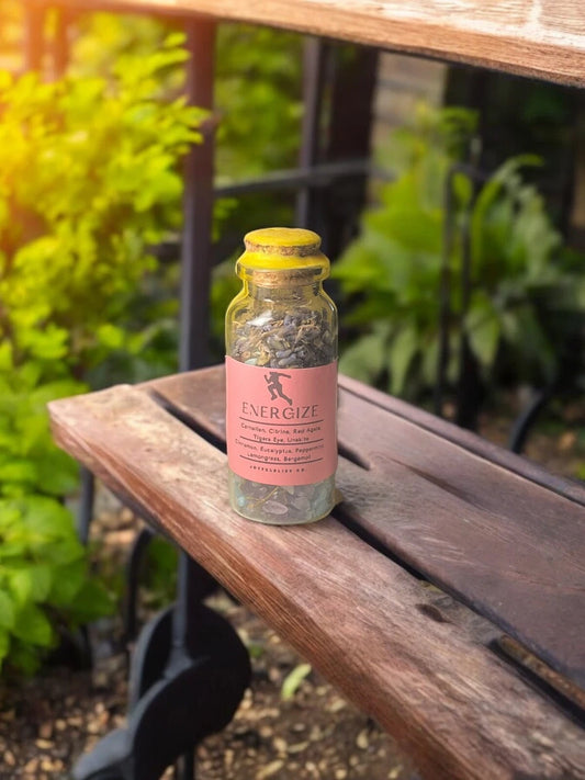 Positivity & Energize HandCrafted Spell Jar 1oz - JoyfulBliss Co.