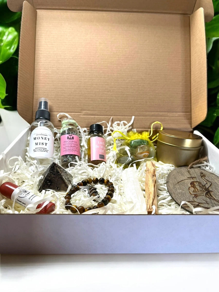 Prosperity & Abundance Ritual Box – Manifest Wealth, Luck, Success