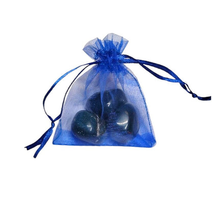 3 Bloodstone Tumbled Healing Crystals - Grounding Energy - Gift Bag Included
