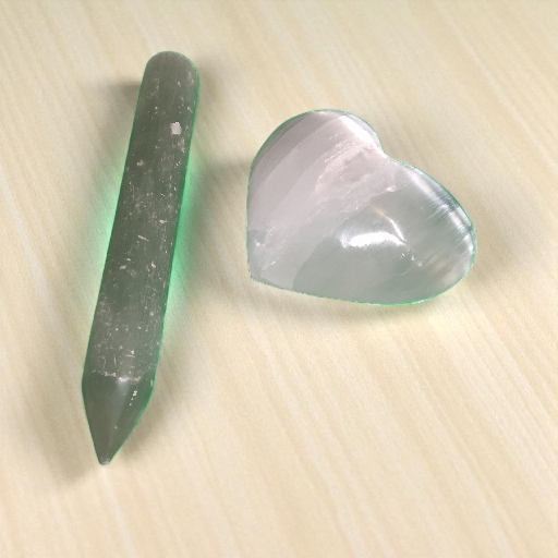 Selenite Point Wand (5") & Selenite Heart (4") – Crystal Healing & Energy Cleansing Set