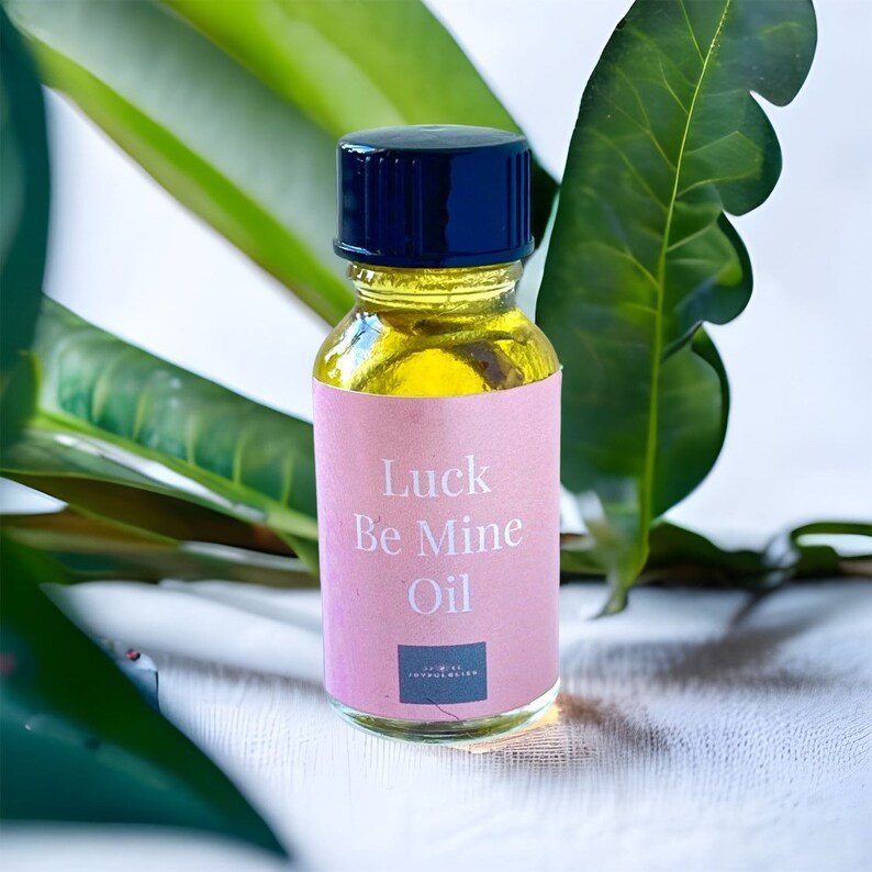 Luck Be Mine Oil – Attraction & Good Fortune Ritual Blend | Manifestation, Prosperity, and Love Energy Oil by JoyfulBliss Co.