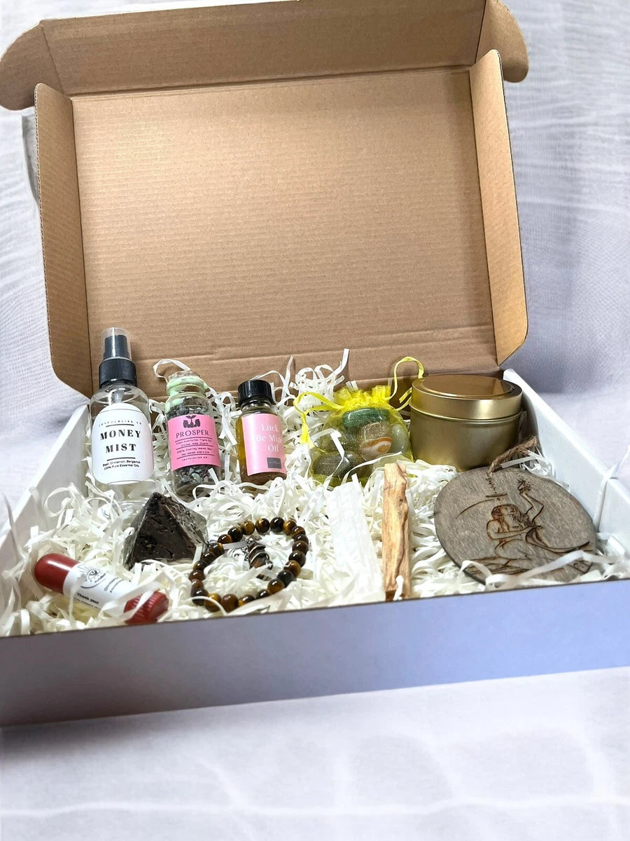 Prosperity & Abundance Ritual Box – Manifest Wealth, Luck, Success