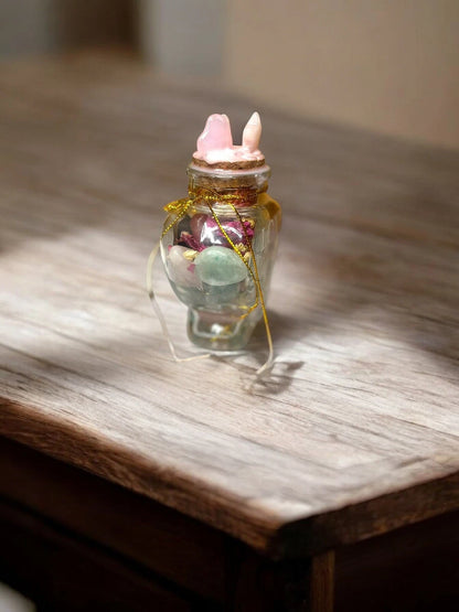 Heart of Love Spell Jar, Emotional Healing, Self-Love, and Happiness Vase