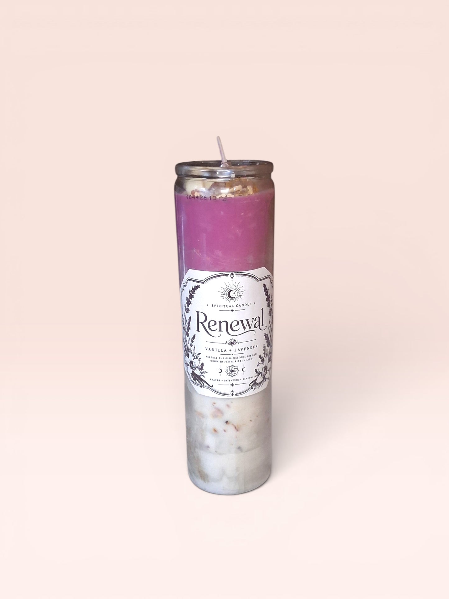 5 Intention Candle Set | Spiritual Ritual Candle Bundle with Herbs, Crystals & Essential Oils | Hand-Poured Soy Wax Candles