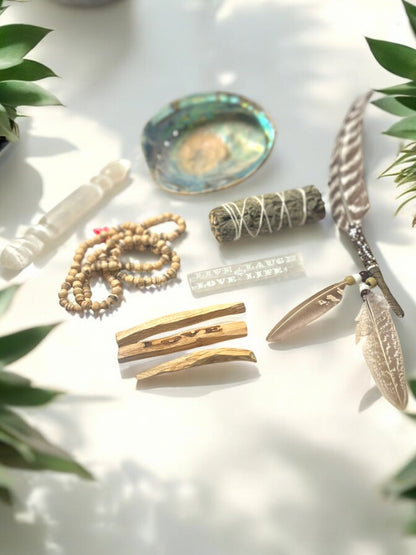 Sacred Energy Cleansing Kit – Smudging & Purification Set - JoyfulBliss Co.