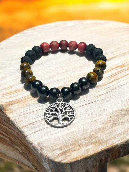 Themed Gemstone Charm Bracelets – Energy, Balance & Intention - JoyfulBliss Co.
