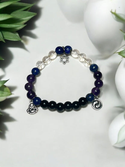 Themed Gemstone Charm Bracelets – Energy, Balance & Intention - JoyfulBliss Co.