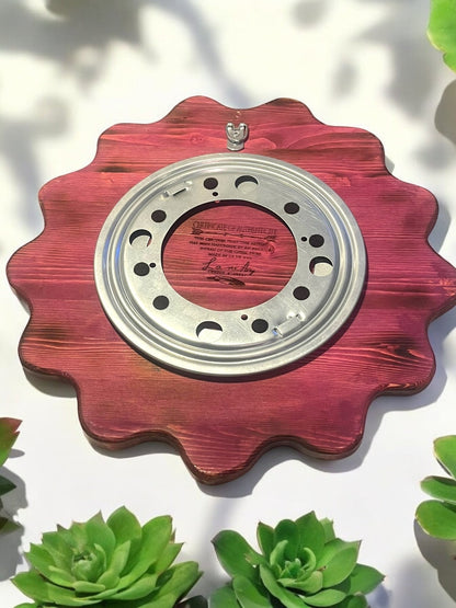 Tropical Lovebirds” Handmade Lazy Susan by Creek Artist La Ne Ayo - JoyfulBliss Co.