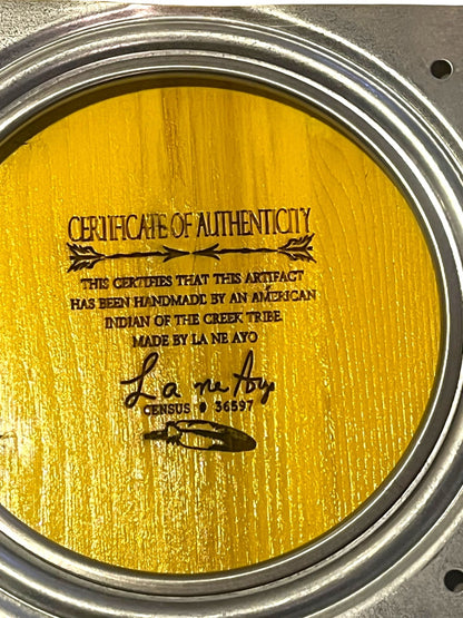 Tropical Lovebirds” Handmade Lazy Susan by Creek Artist La Ne Ayo - JoyfulBliss Co.